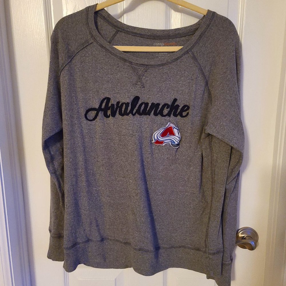 NHL Colorado Avalanche XL Gray Sweater